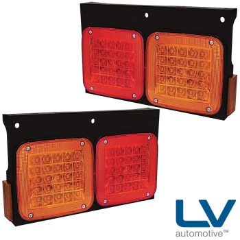 LV LED Combination Lamps - Stop / Tail / Indicator - 330mm x 200mm